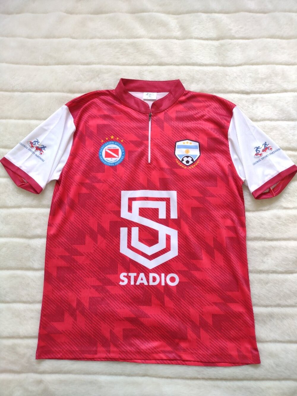 Royal Sports Men's Argentinos Juniors Soccer Jersey Home Concept XL Red Stadio